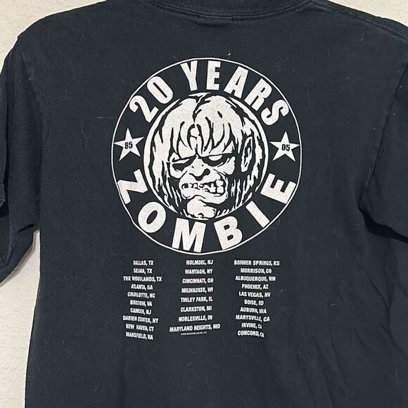 Rob Zombie authentic concert tshirt (S) 2005 The Woodlands Texas - Picture 4 of 4